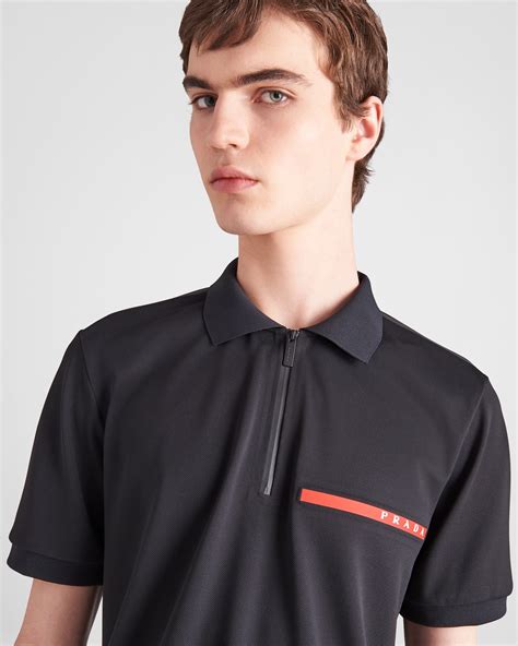 prada women's polo shirt|prada t shirt men price.